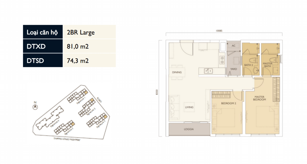 2BR Large Lumi Hanoi