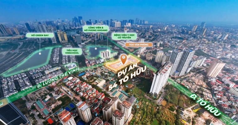 Vị trí đắc địa của Mipec Tố Hữu