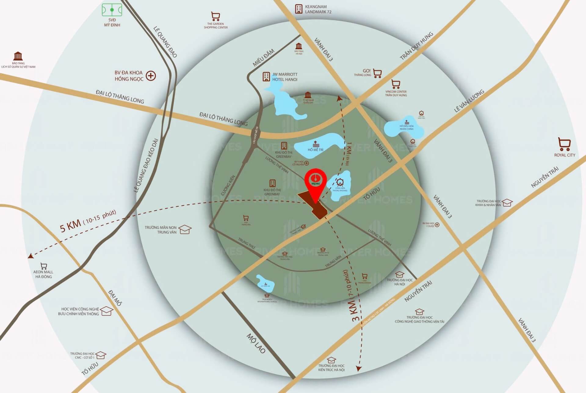 Maps Mipec Tố Hữu