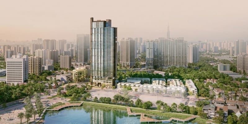 Quy hoạch tổng thể 3D Iconia Lakeside