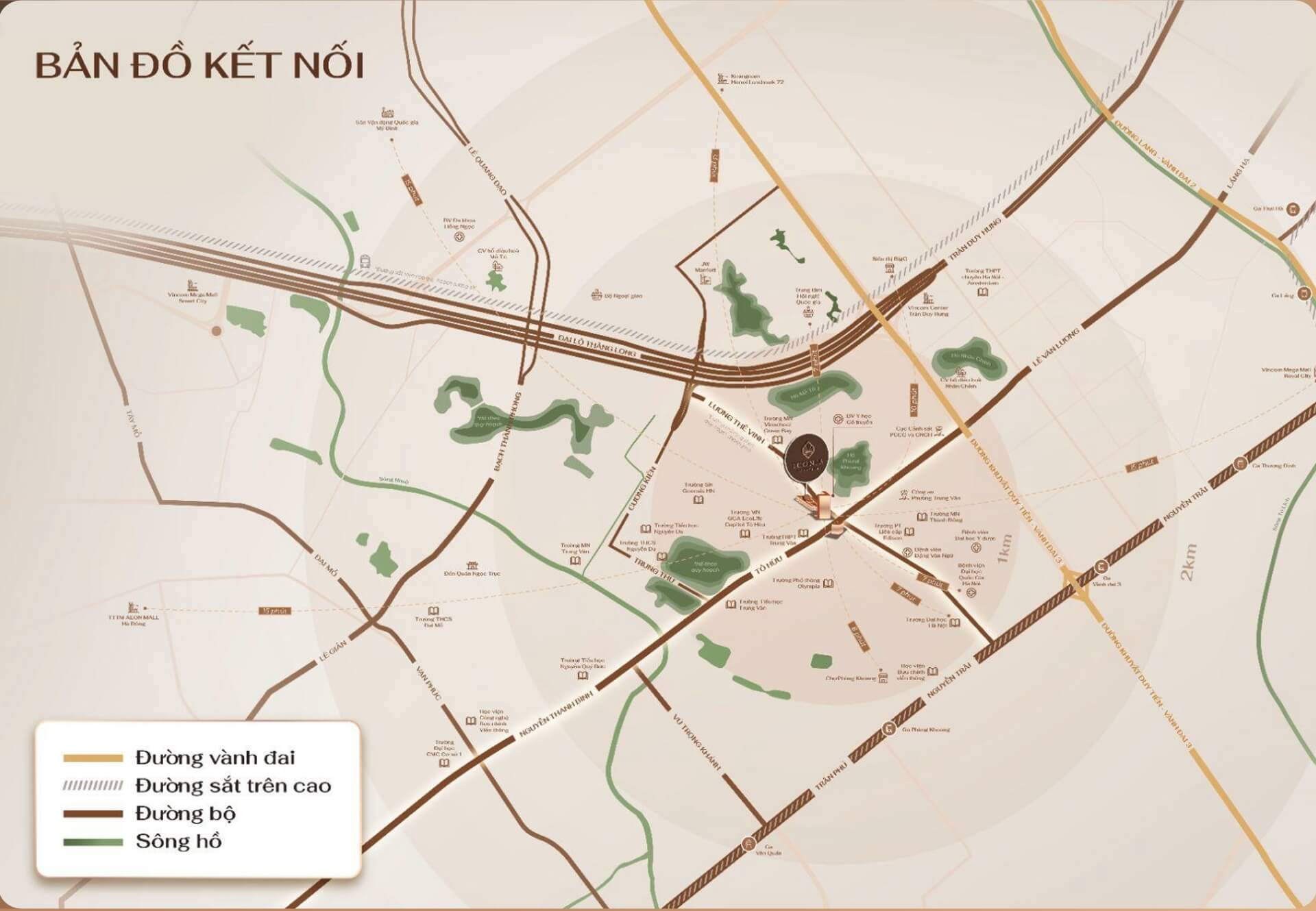 Vị trí dự án Iconia Lakeside