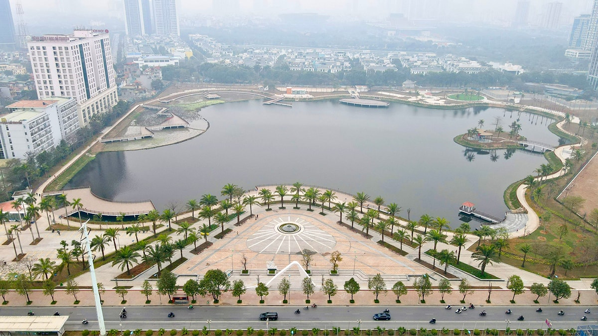 Hồ điều hòa Phùng Khoang